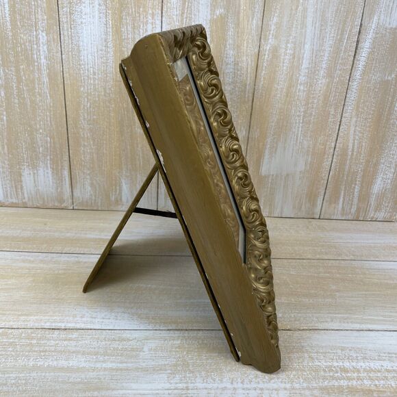 Vintage Ornate Gold Table Picture Frame Hollywood Regency See Measurement B - Picture 6 of 13